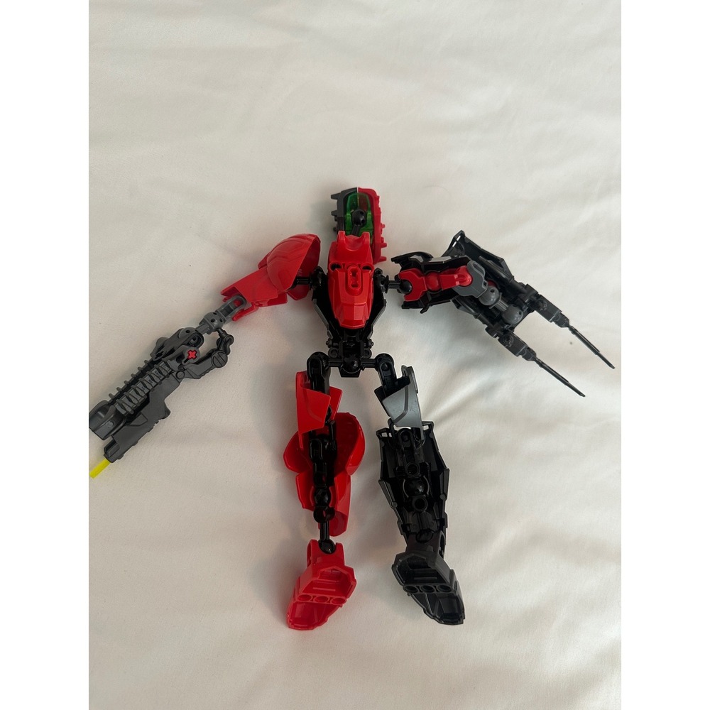 LEGO Hero Factory Splitface 6218‎ Villain Action Figure Red Black Complete - Picture 3 of 4